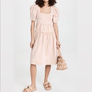 Ulla Johnson Ames Dress in Blush